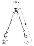 2-Leg Uni-Loc® Bridle Slings - Unirope Ltd.