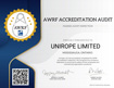 AWRF Accreditation Certificate