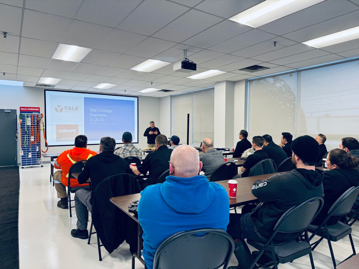 Unirope is already delivering training at its new training centre in Mississauga, Ontario, Canada.